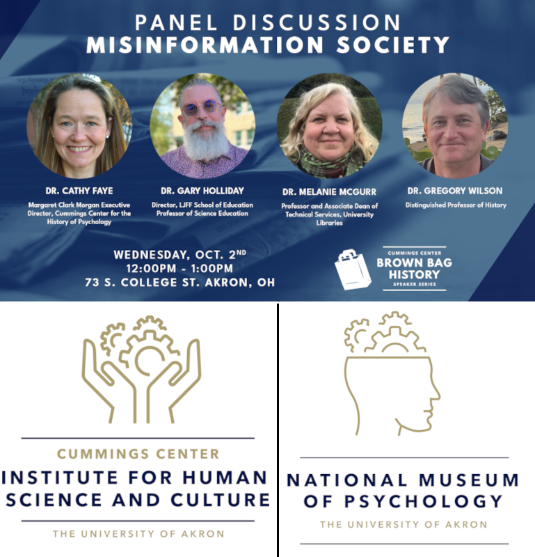 Disinformation Panel Discussion - Human Science Institute - Psychology Museum