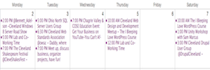 Meetings I track this week!