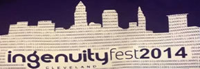 Cleveland Technology + Art = Ingenuityfest Weekend 2014!