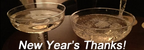 #NewYearsEve and #NewYearsDay #Thanks!
