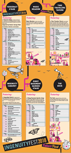 Stage Schedule Cleveland IngenuityFest 2018: FuturePast 