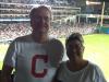 Having fun watching the game from the Social Suite